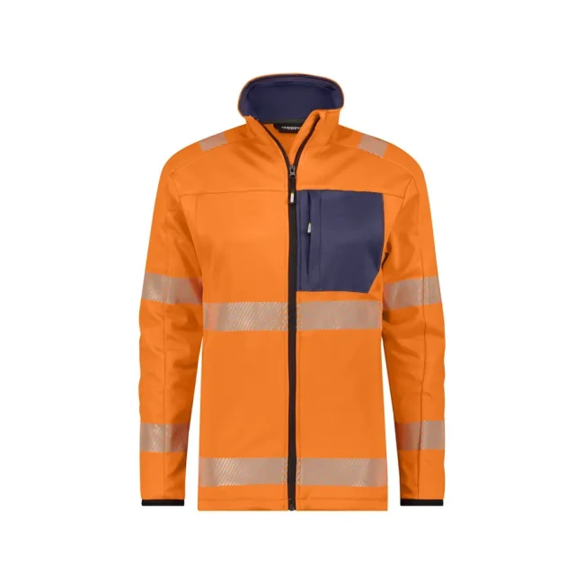fluo orange/navy