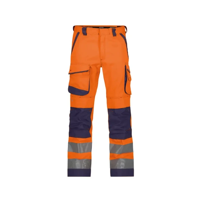 fluo orange/navy