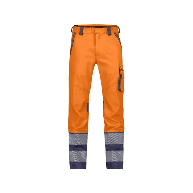fluo orange/navy