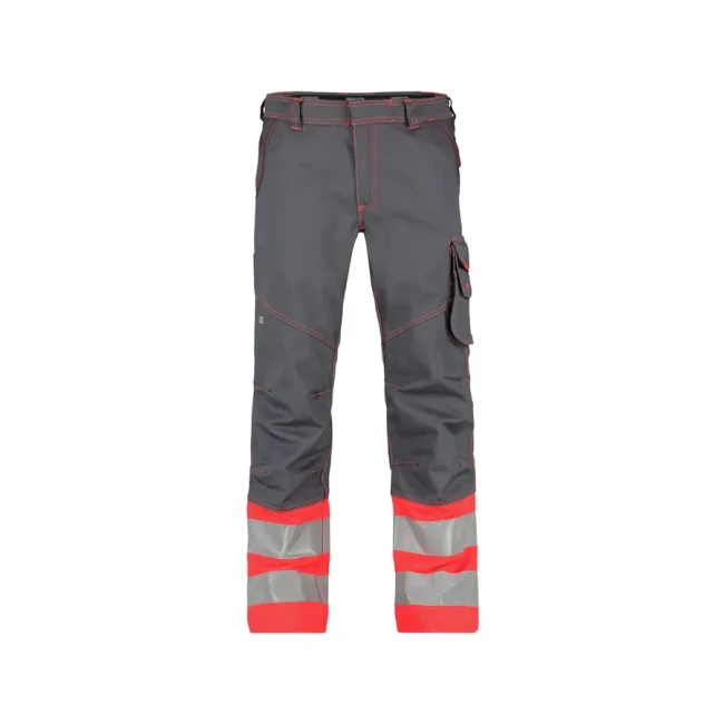 cement grey/fluo red