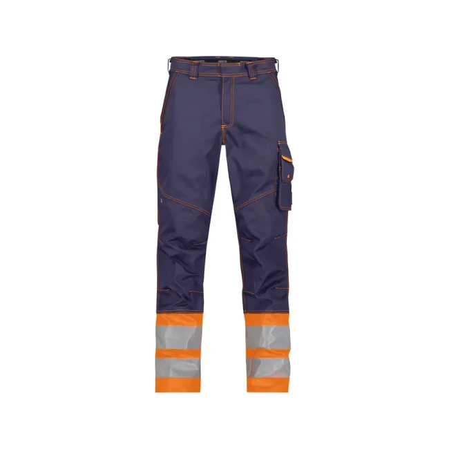 navy/fluo orange