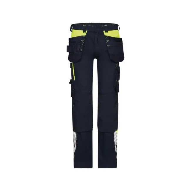 midnight blue/fluo yellow