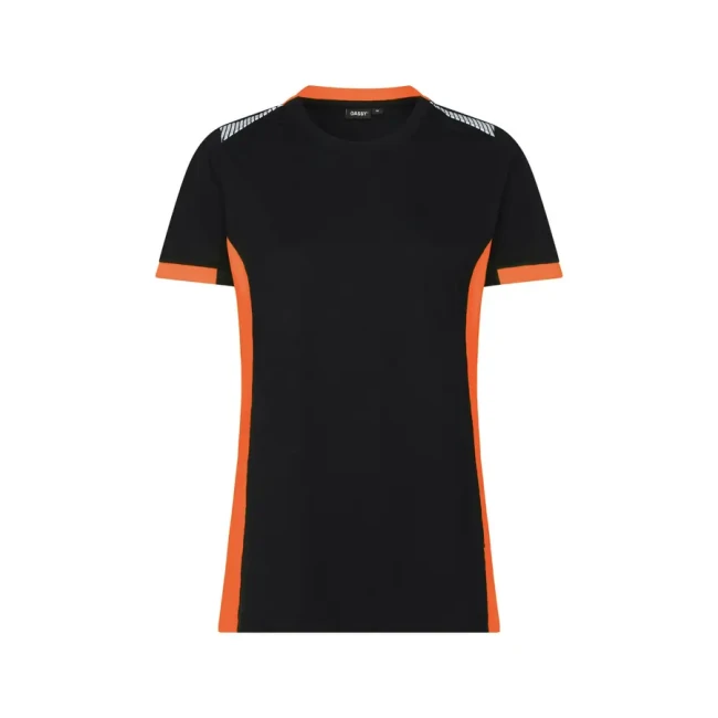 black/fluo orange